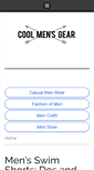 Mobile Screenshot of coolmensgear.com